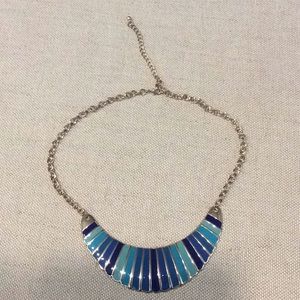Beautiful blue necklace